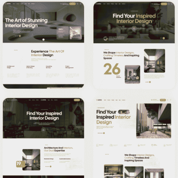 Antra – Architecture & Interior Design Website