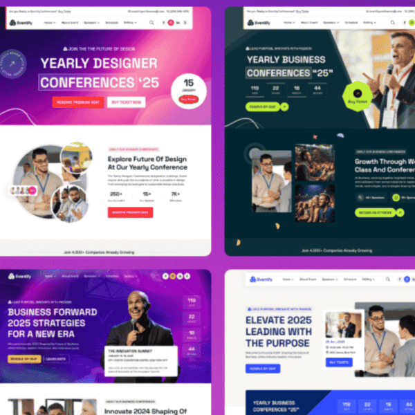 Eventify – Conference & Seminar Event Website