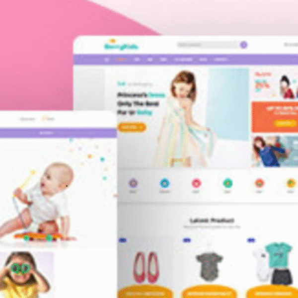 Faeb Store BerryKid – Playful Baby & Kids Store Website