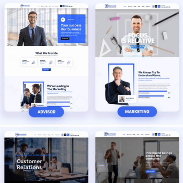 Faeb Store BizConsult – Creative Corporate Business Website