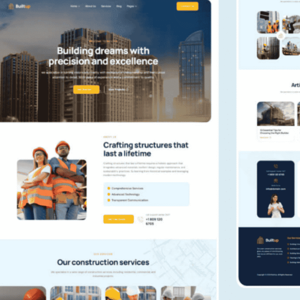 Faeb Store Builtup – Construction & Contractor Website