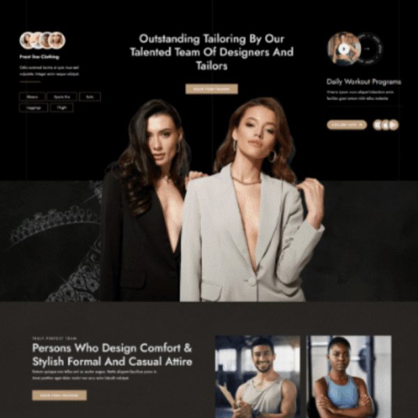Faeb Store Dark Fashion – Suit Shop & Clothing eCommerce Website