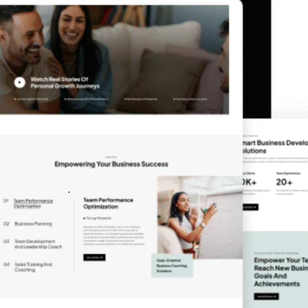 Dasan – Life Coach & Mentor Website
