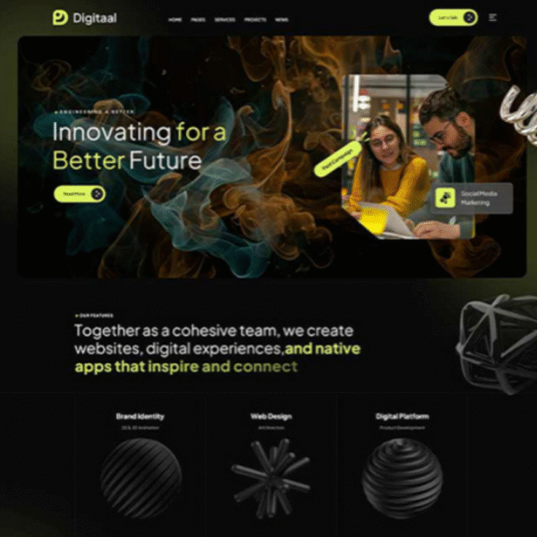 Faeb Store Digitaal – Digital Marketing Agency Website