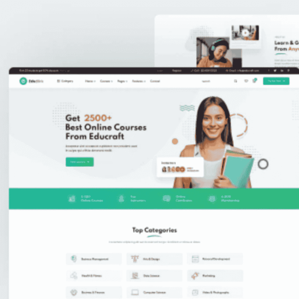 Faeb Store EduBlink – Multipurpose Education & Coaching Website