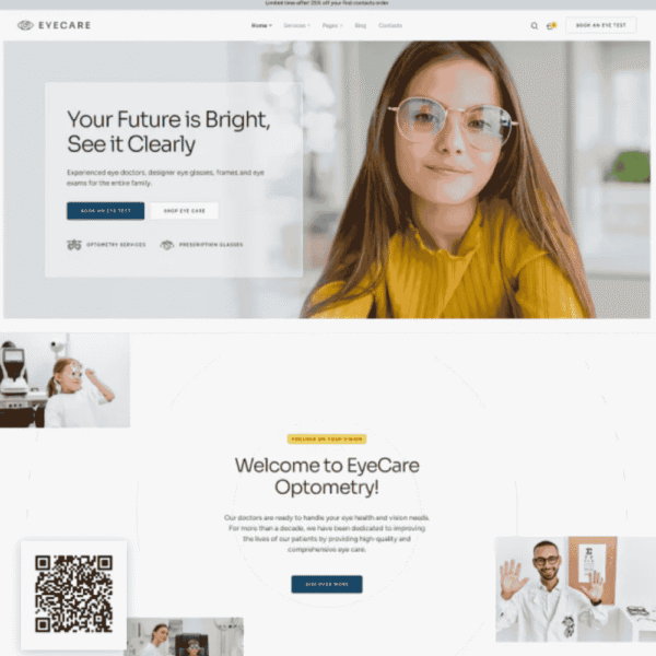 Faeb Store EyeCare – Optometry & Optical Services Website