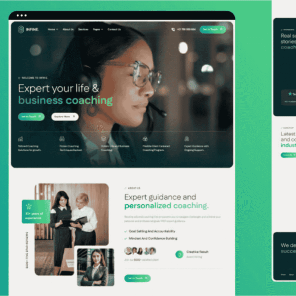 Faeb Store Infine – Life & Business Coach Website