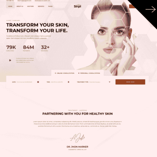 Faeb Store Sirpi – Skincare & Medical Wellness Website