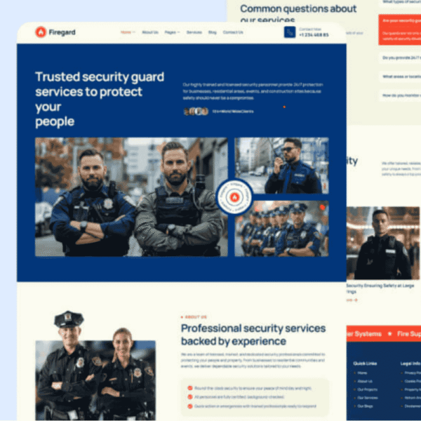 Firegard – Fire & Security Services Website
