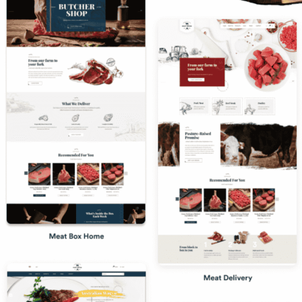 MeatHouse – Butcher & Meat Delivery Website