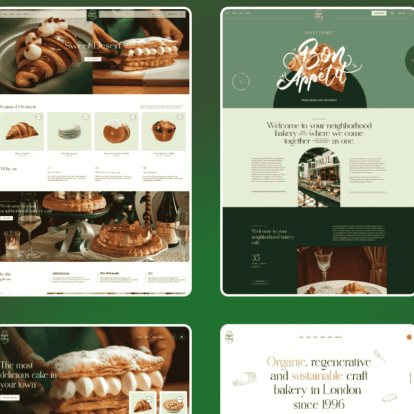 SugarTown – Bakery & Confectionery Website